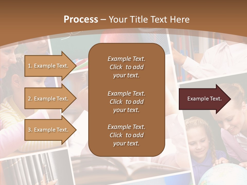 Lad Pencil Youthful PowerPoint Template