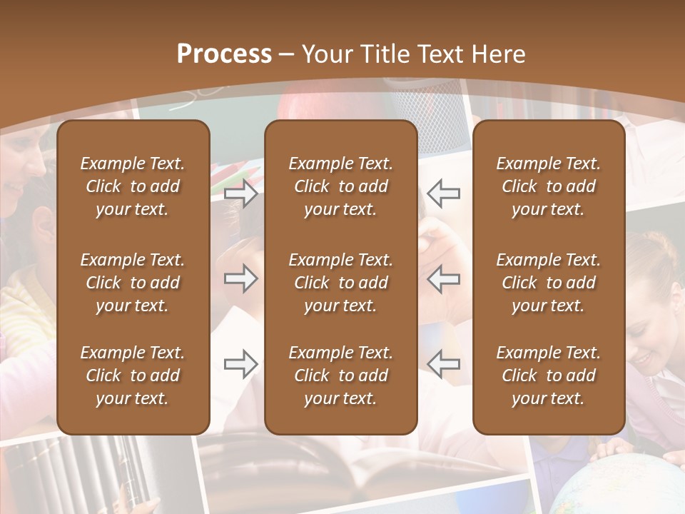Lad Pencil Youthful PowerPoint Template
