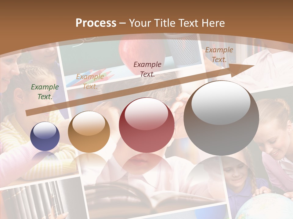 Lad Pencil Youthful PowerPoint Template