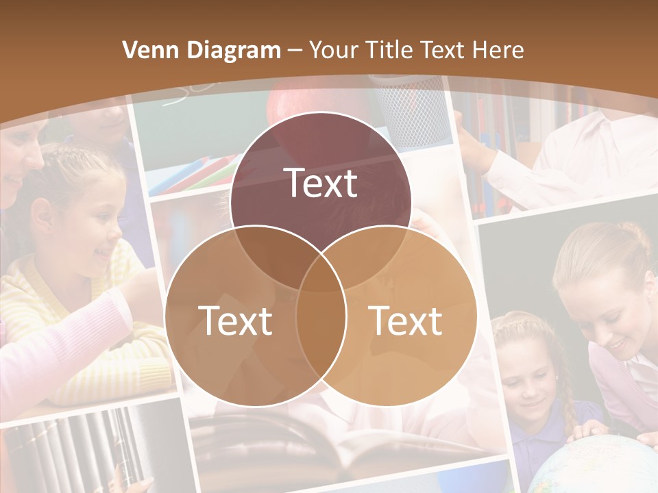 Lad Pencil Youthful PowerPoint Template