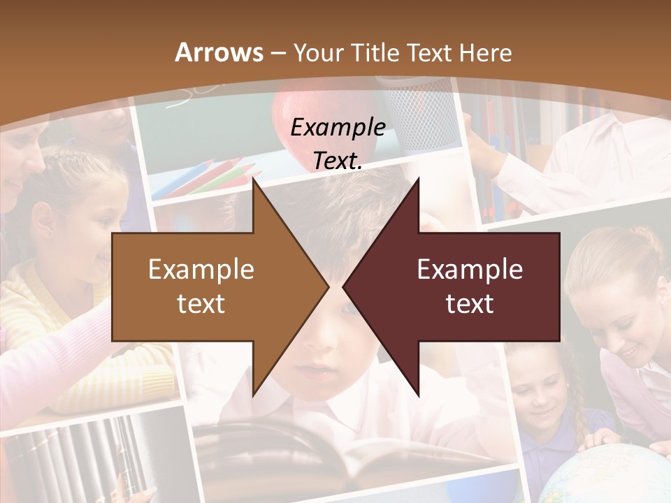 Lad Pencil Youthful PowerPoint Template