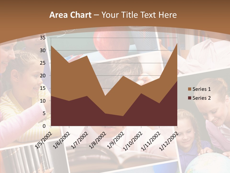 Lad Pencil Youthful PowerPoint Template