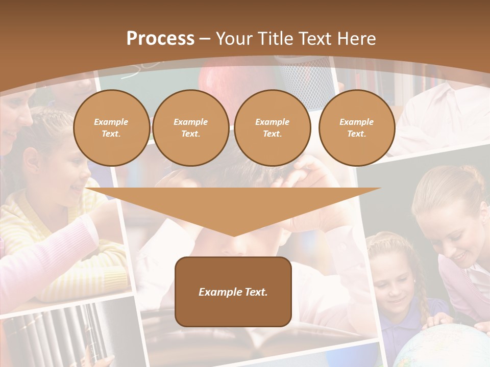 Lad Pencil Youthful PowerPoint Template