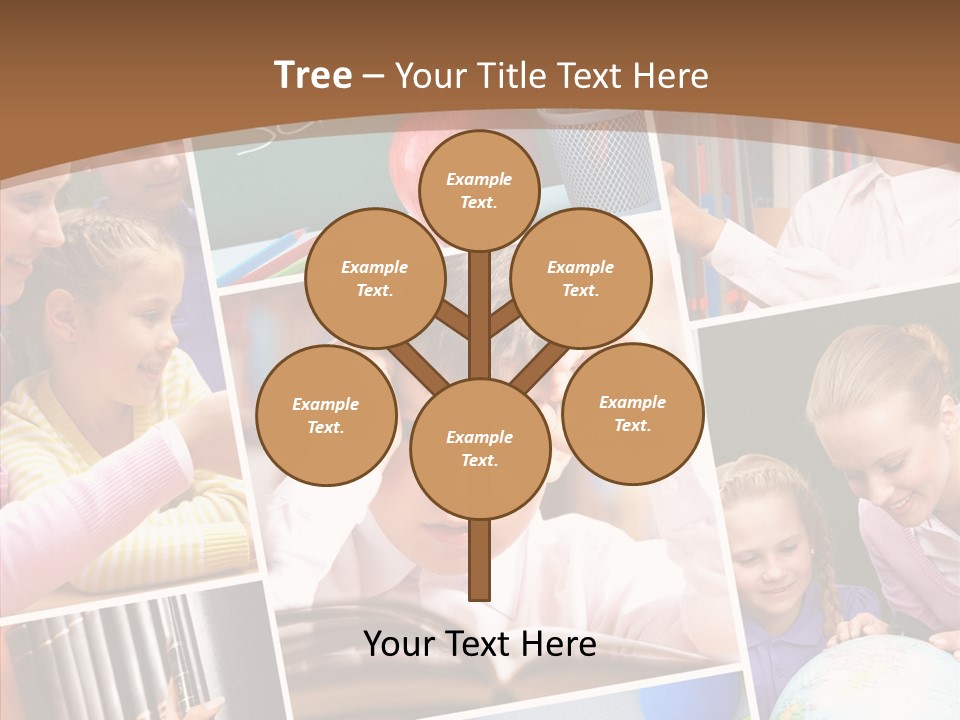 Lad Pencil Youthful PowerPoint Template