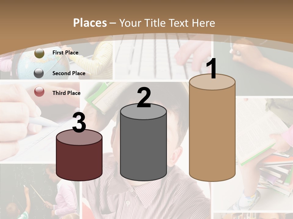 Teaching Process Collage PowerPoint Template