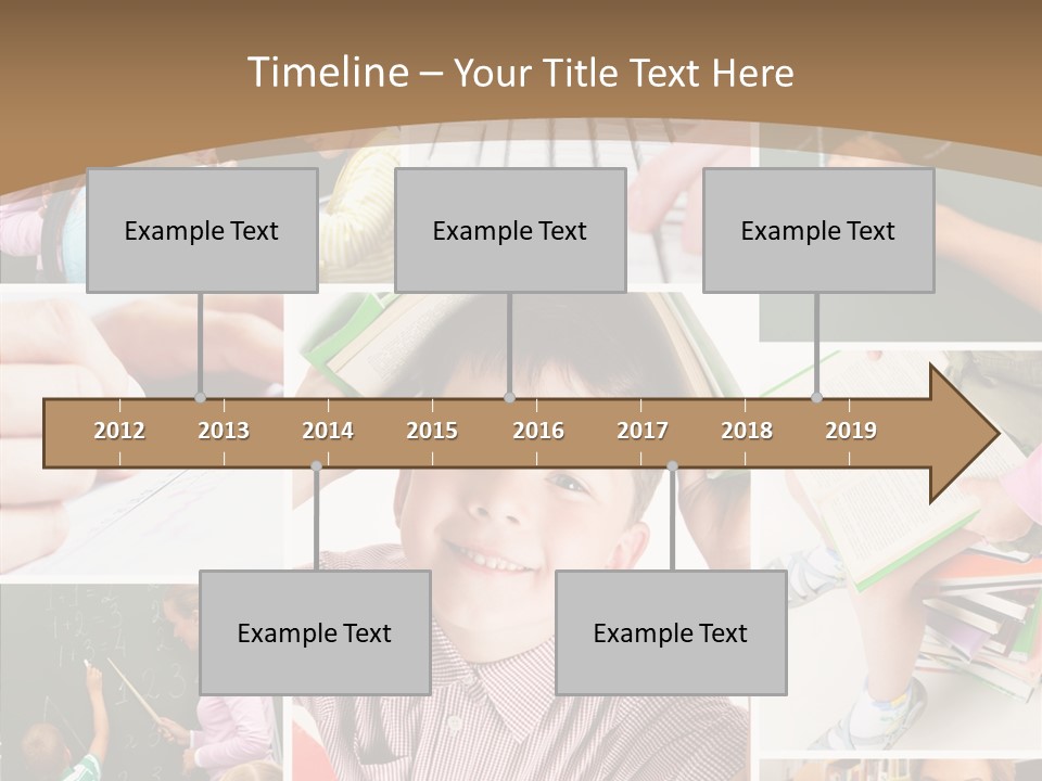 Teaching Process Collage PowerPoint Template