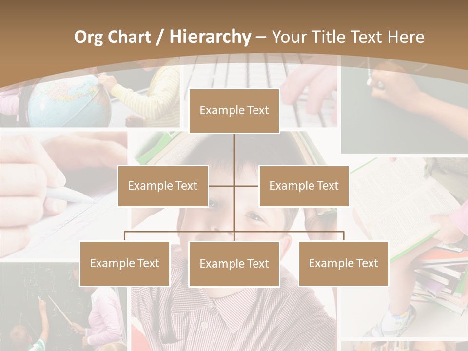 Teaching Process Collage PowerPoint Template