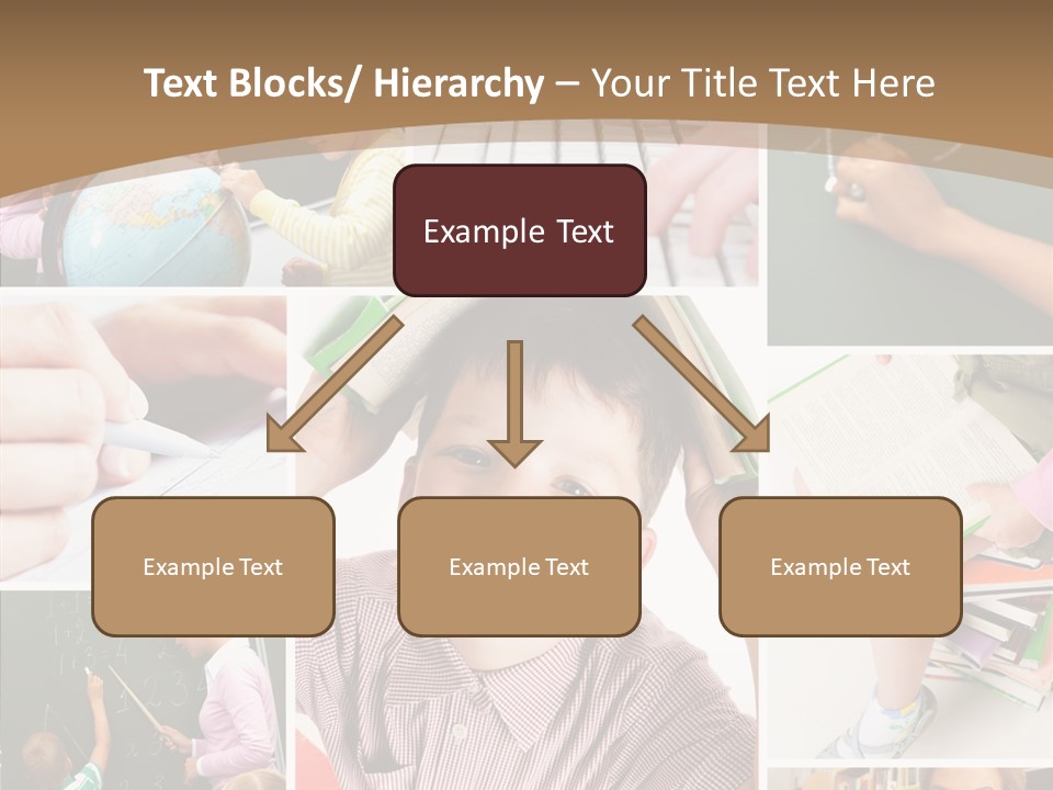 Teaching Process Collage PowerPoint Template