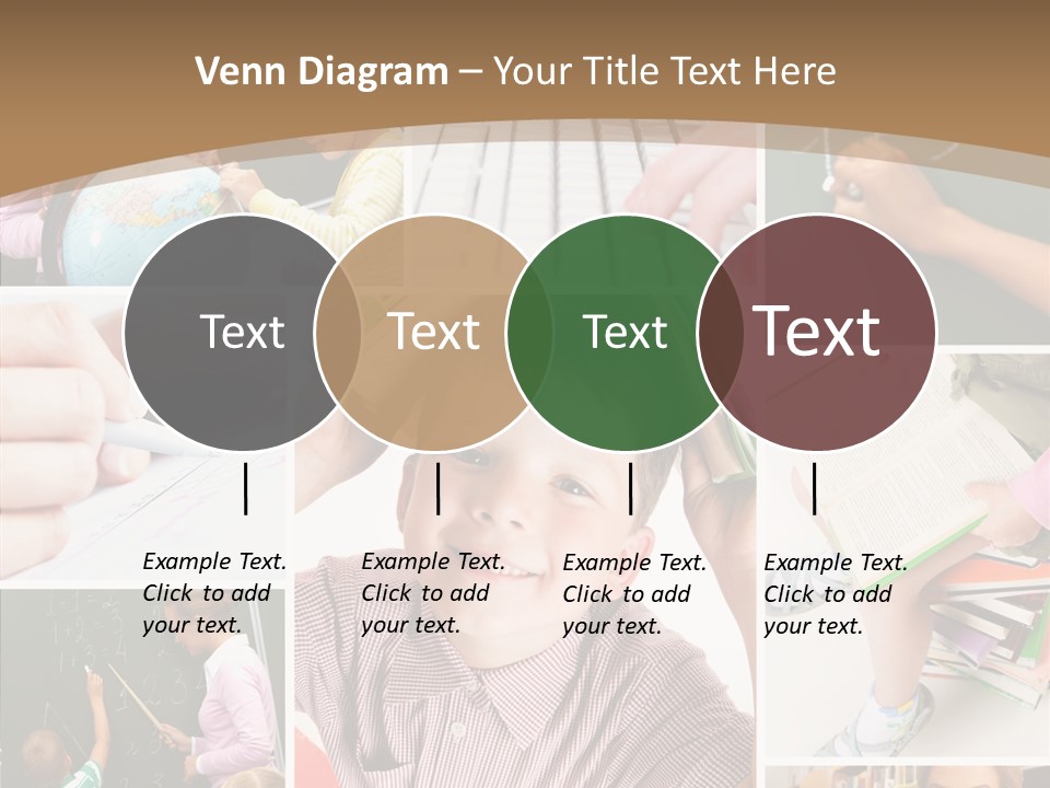 Teaching Process Collage PowerPoint Template