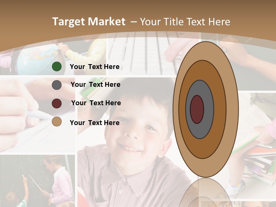 Teaching Process Collage PowerPoint Template