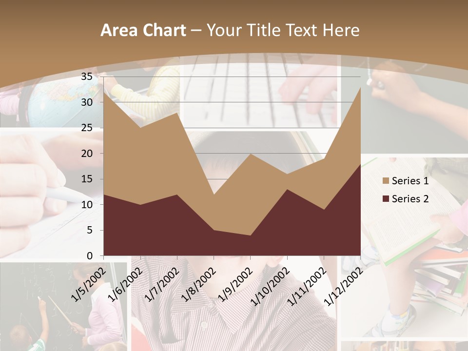 Teaching Process Collage PowerPoint Template