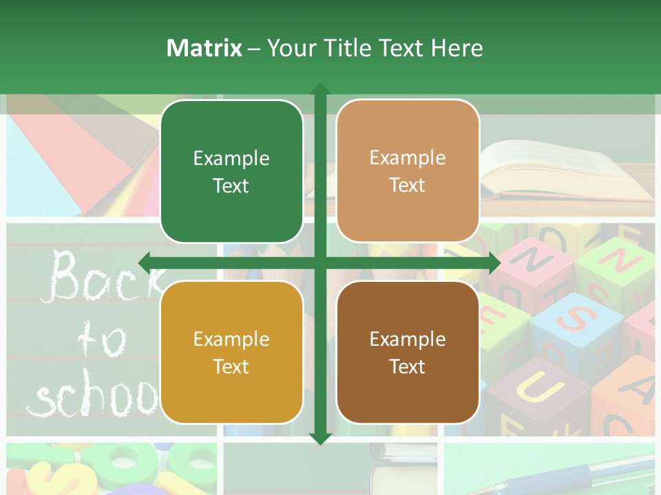 School Collage PowerPoint Template
