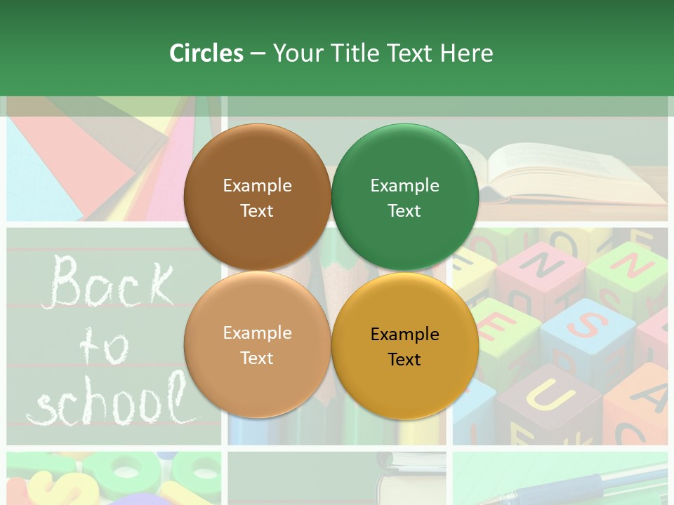 School Collage PowerPoint Template