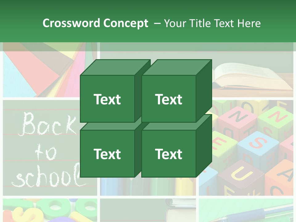 School Collage PowerPoint Template