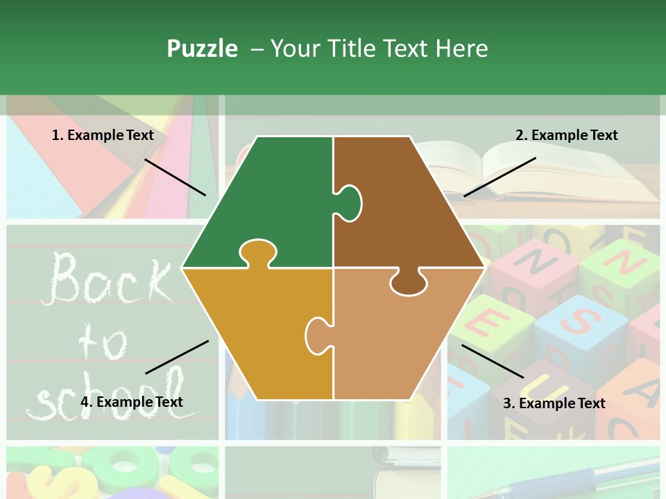 School Collage PowerPoint Template