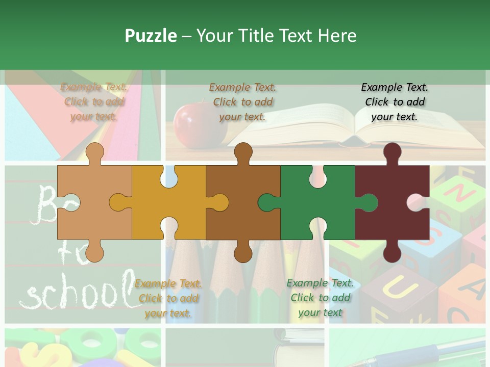 School Collage PowerPoint Template