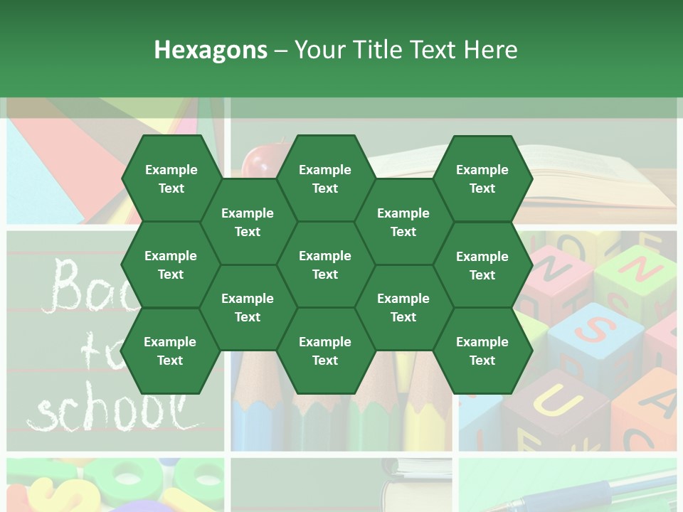 School Collage PowerPoint Template