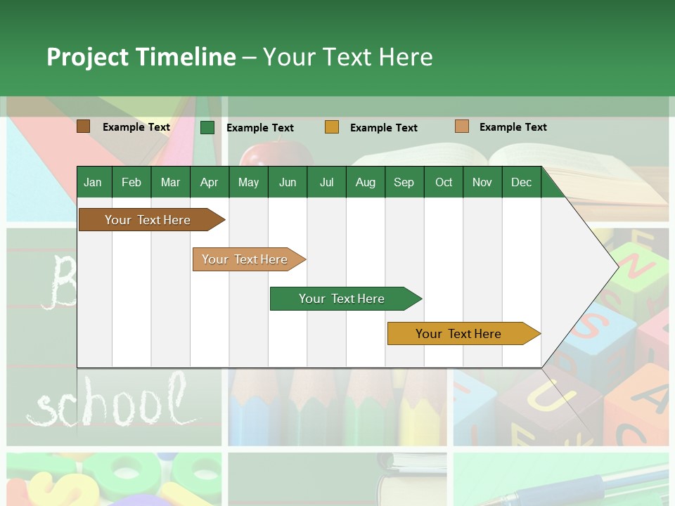 School Collage PowerPoint Template