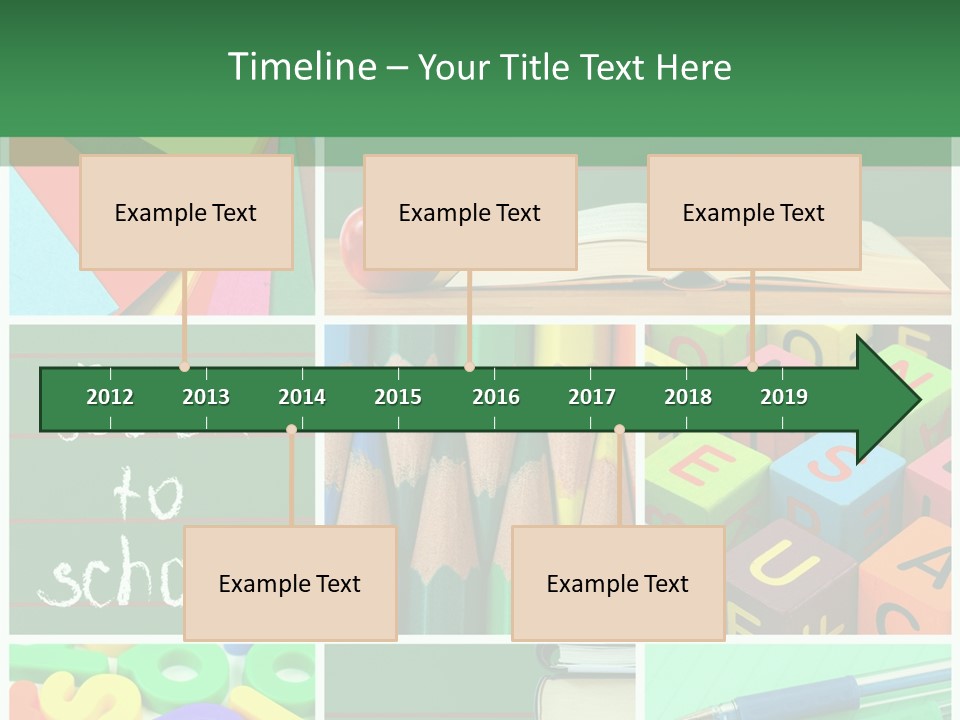 School Collage PowerPoint Template