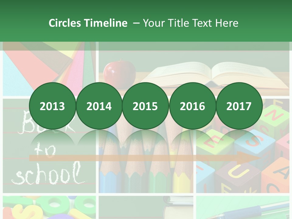 School Collage PowerPoint Template