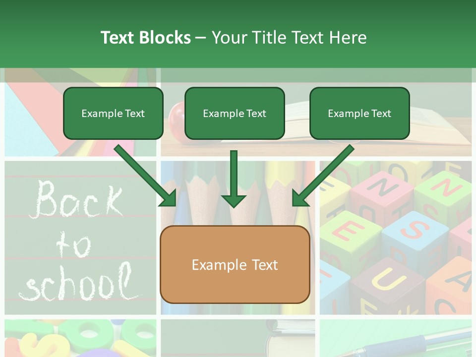 School Collage PowerPoint Template