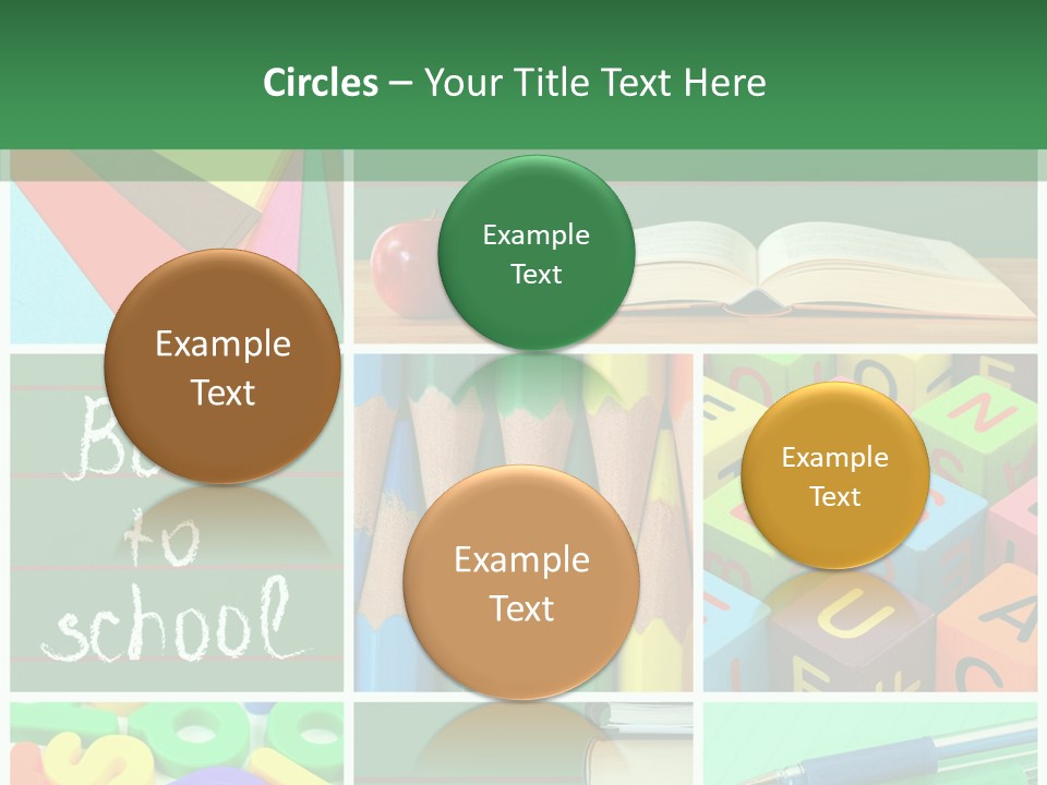 School Collage PowerPoint Template