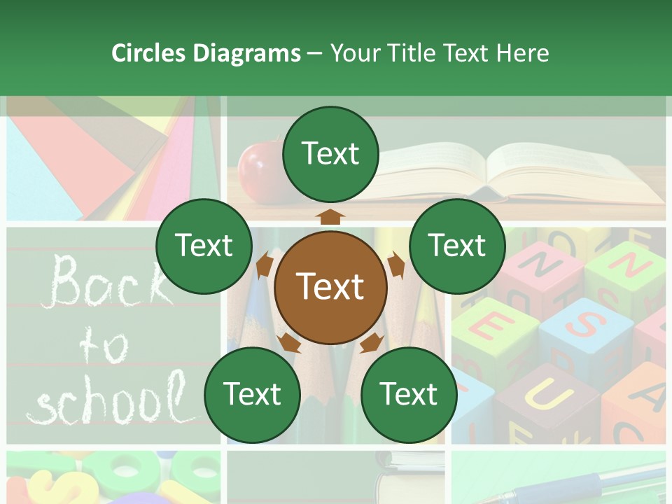 School Collage PowerPoint Template