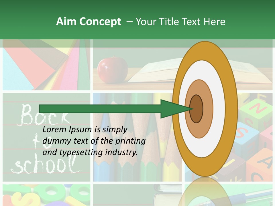 School Collage PowerPoint Template