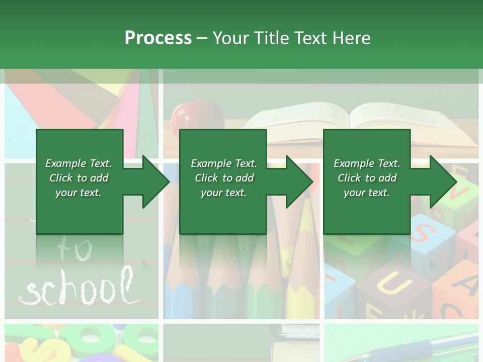 School Collage PowerPoint Template