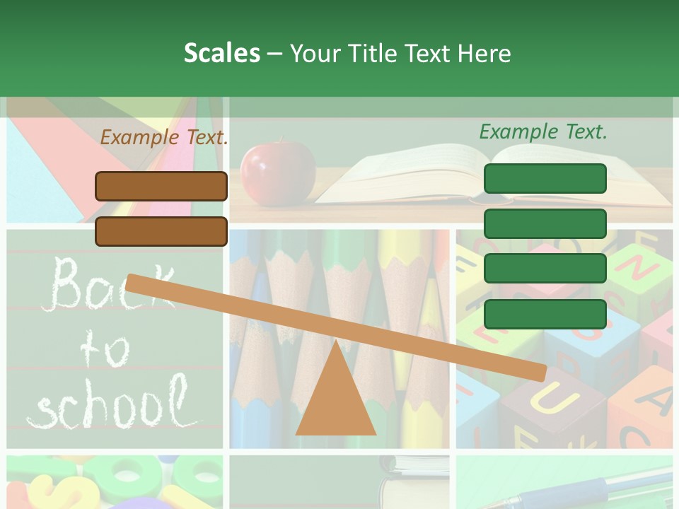 School Collage PowerPoint Template