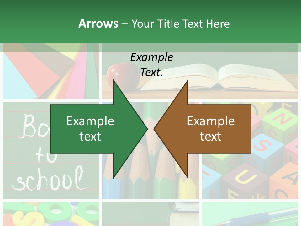 School Collage PowerPoint Template