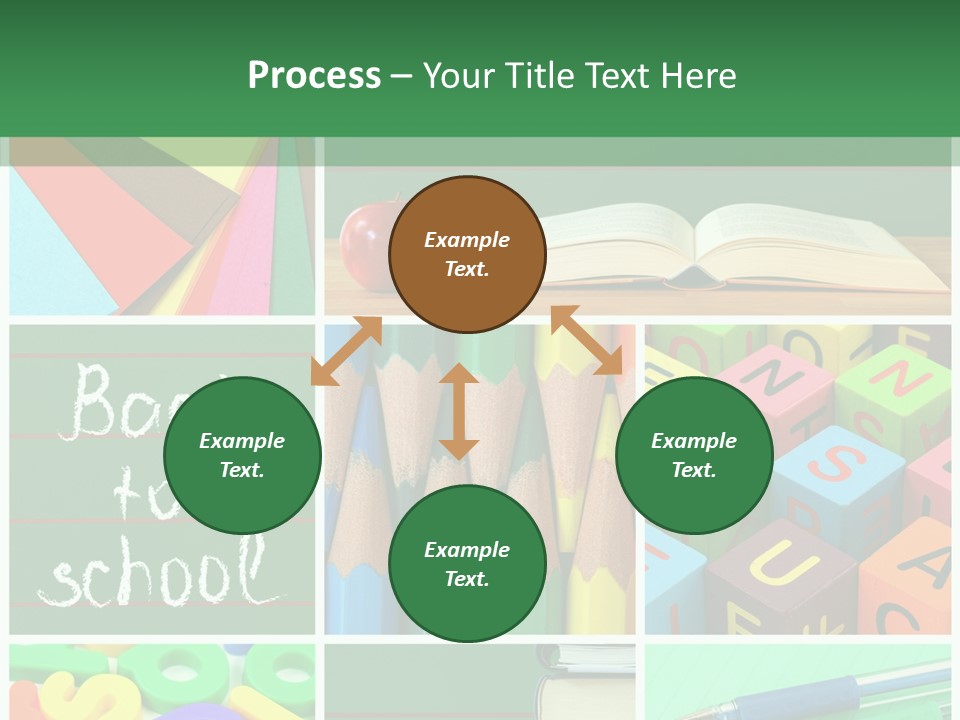 School Collage PowerPoint Template