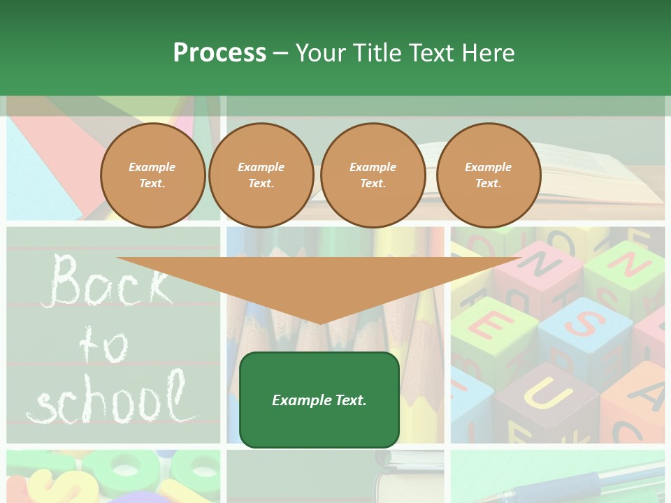 School Collage PowerPoint Template
