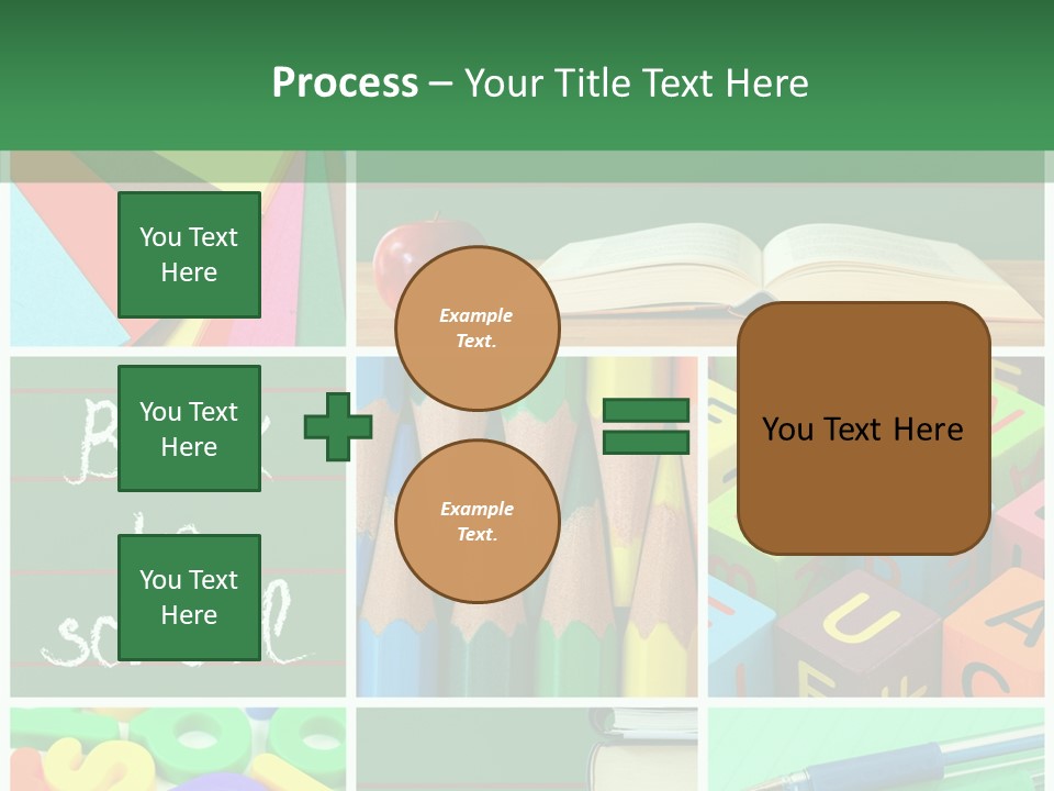 School Collage PowerPoint Template