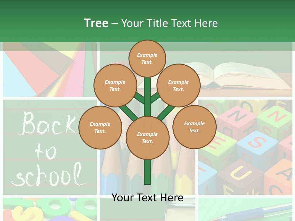 School Collage PowerPoint Template