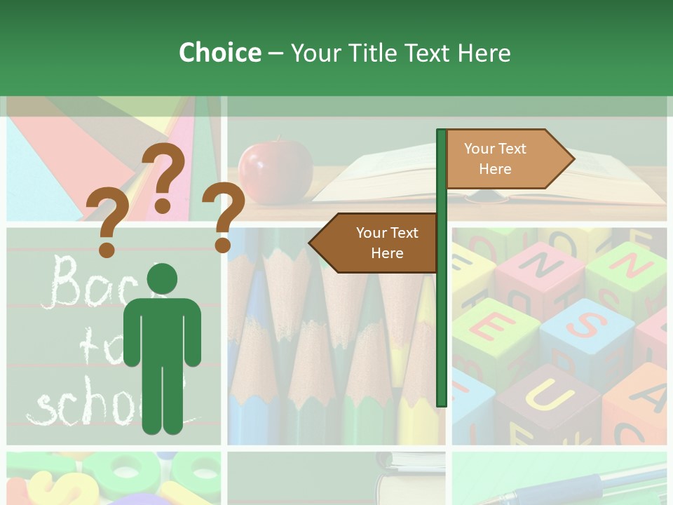 School Collage PowerPoint Template