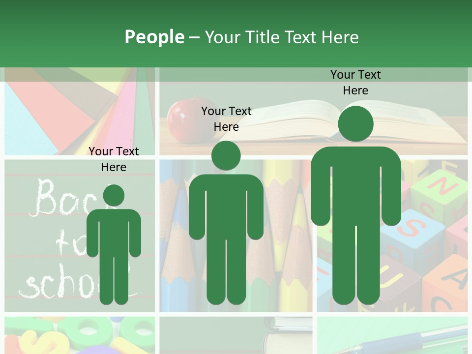 School Collage PowerPoint Template