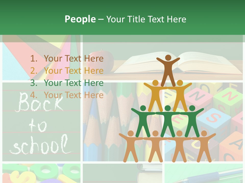 School Collage PowerPoint Template