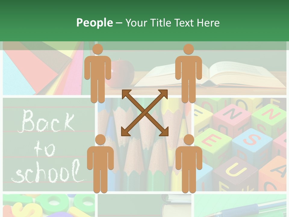 School Collage PowerPoint Template