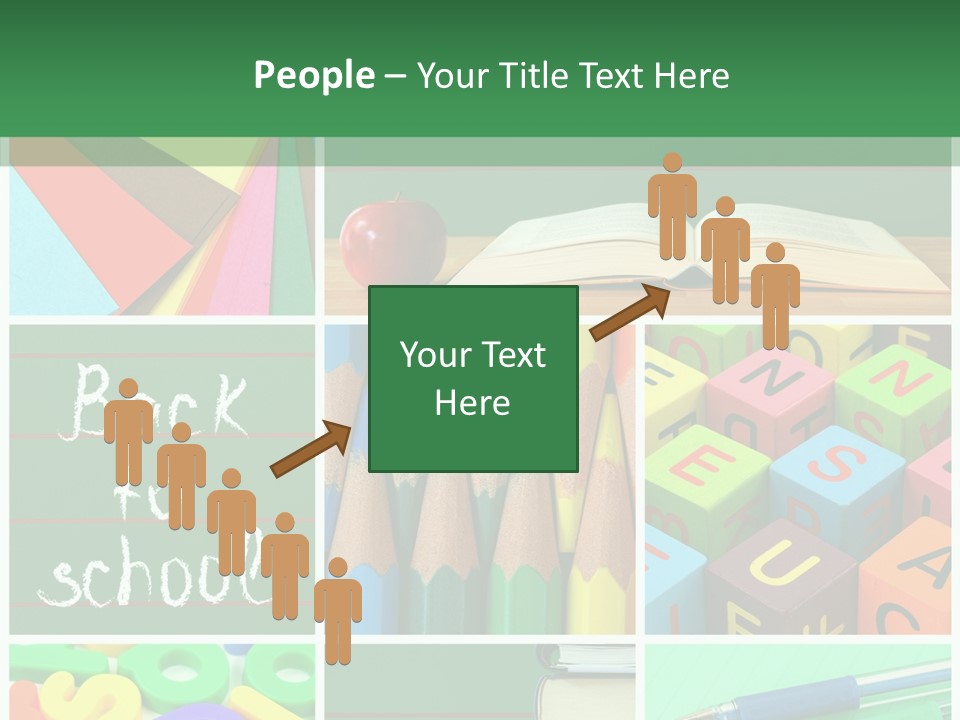 School Collage PowerPoint Template