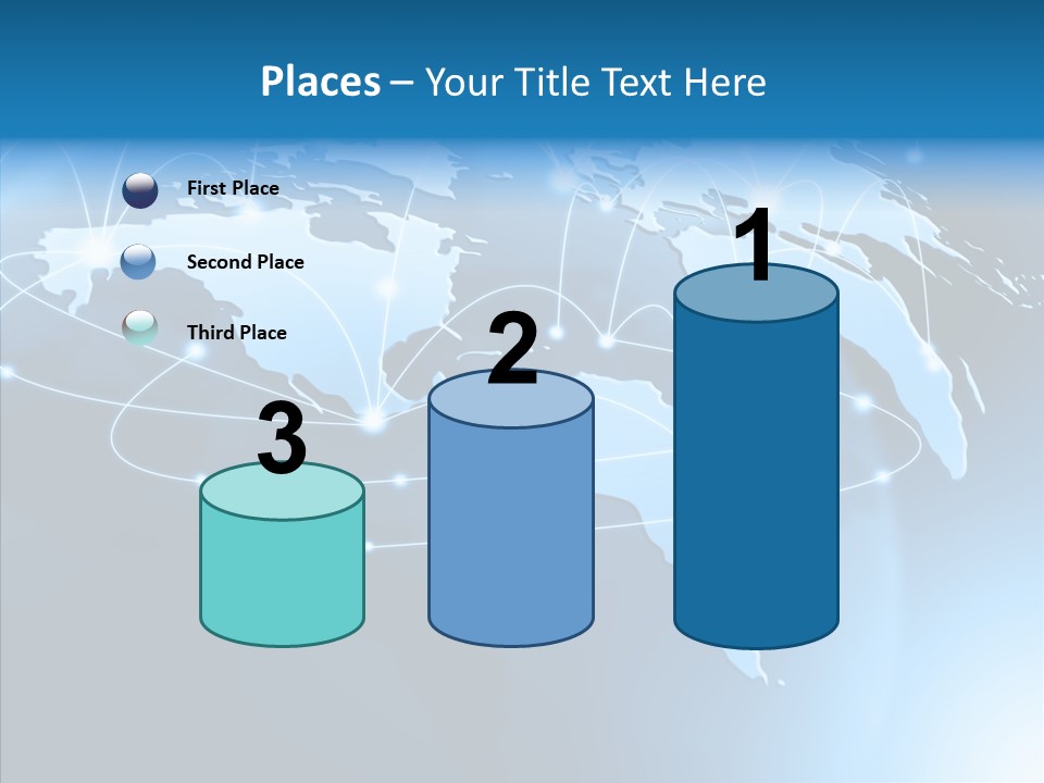 World Map Globalization PowerPoint Template