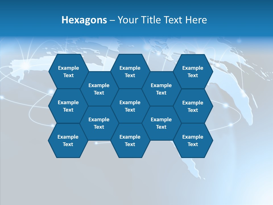 World Map Globalization PowerPoint Template