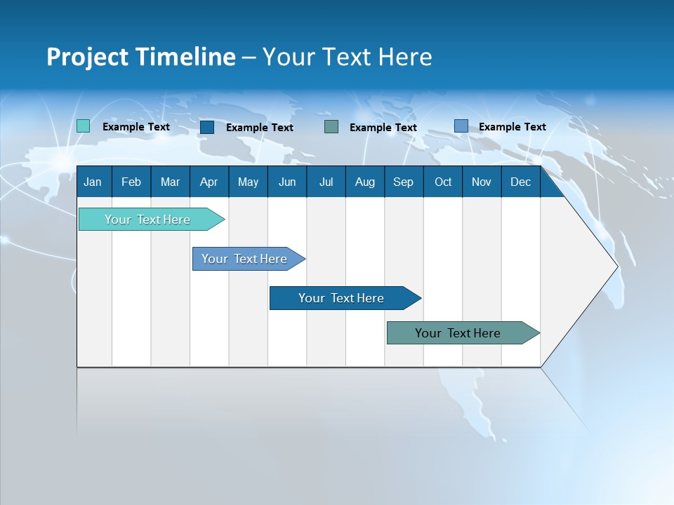 World Map Globalization PowerPoint Template