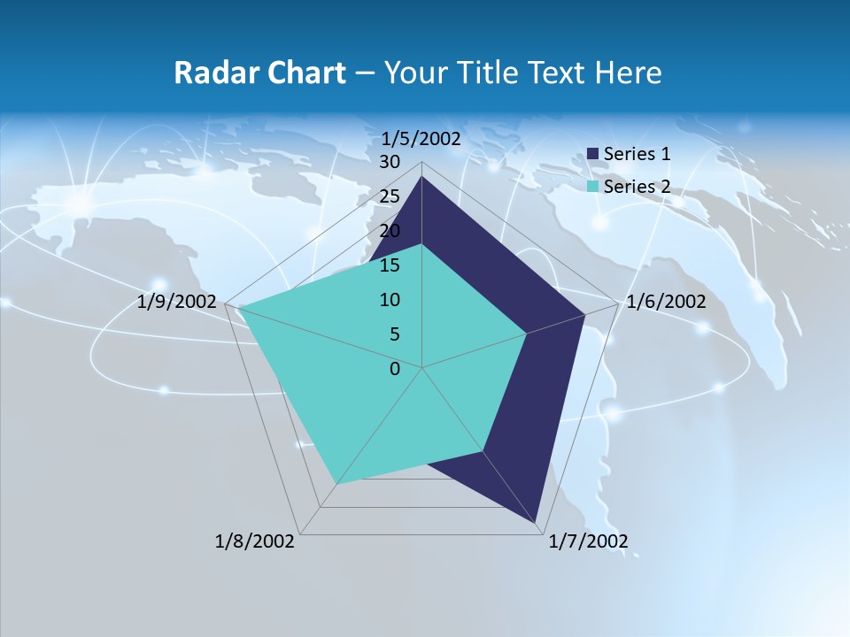 World Map Globalization PowerPoint Template