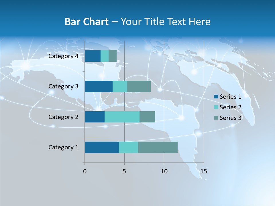 World Map Globalization PowerPoint Template