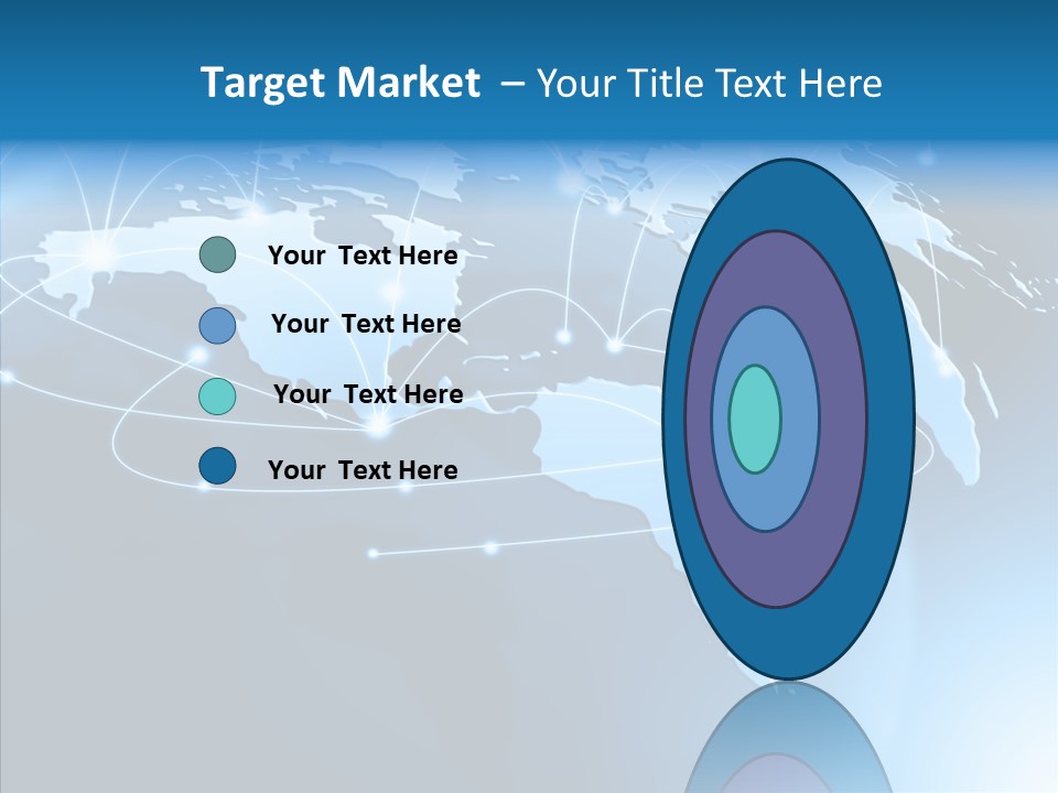 World Map Globalization PowerPoint Template