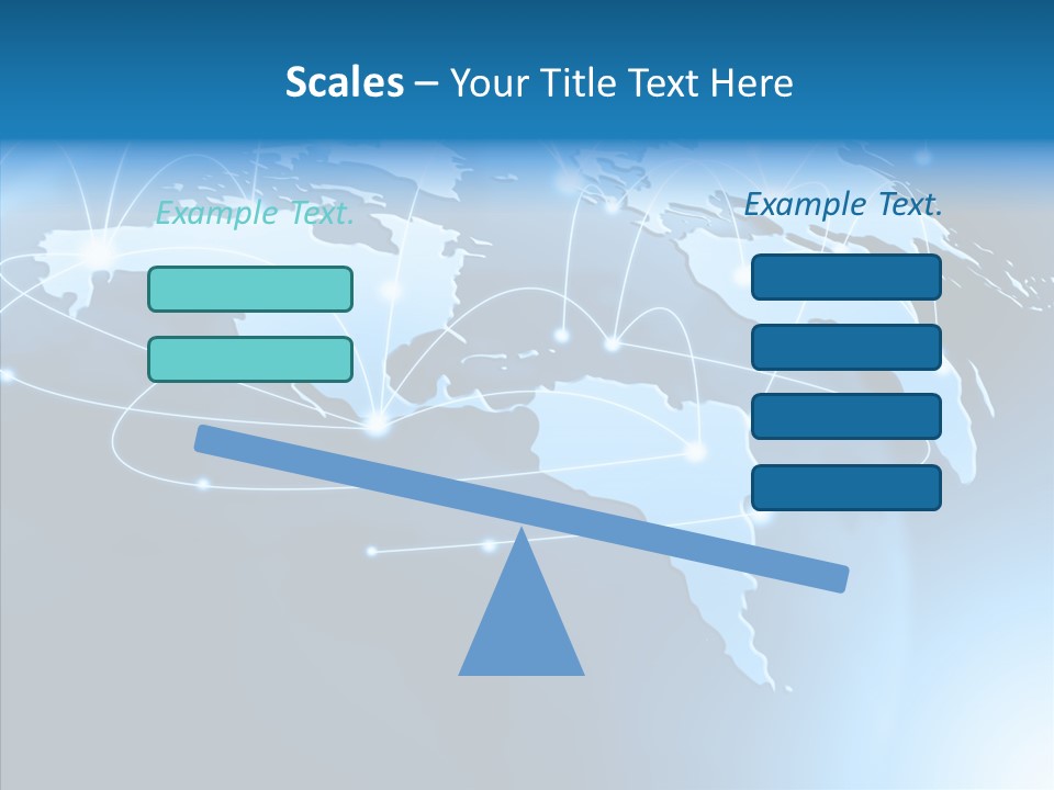 World Map Globalization PowerPoint Template
