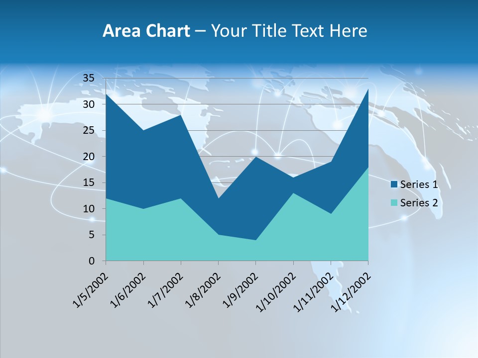World Map Globalization PowerPoint Template