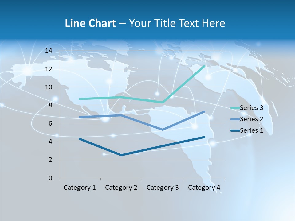 World Map Globalization PowerPoint Template