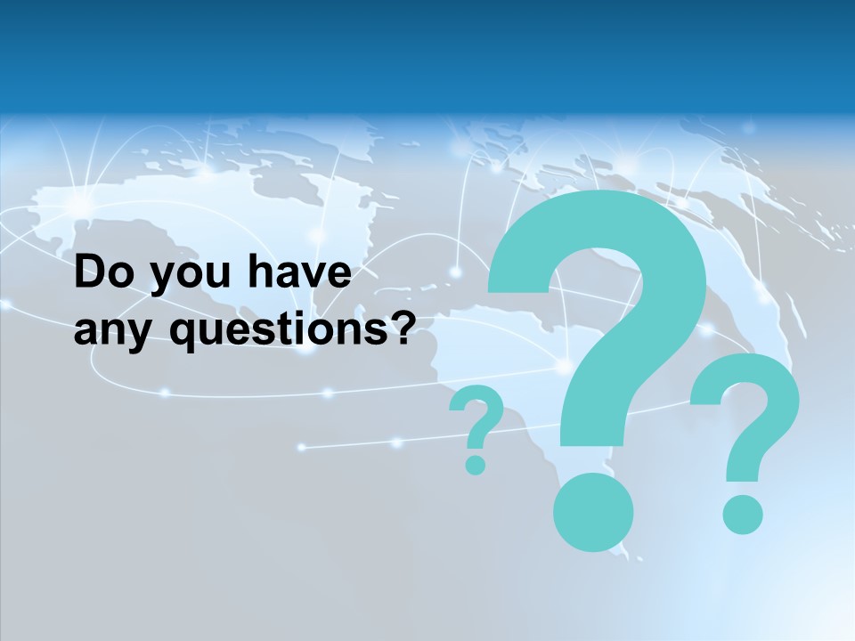 World Map Globalization PowerPoint Template